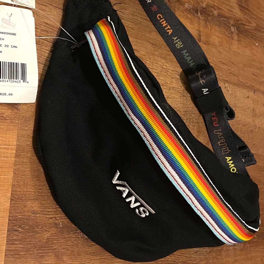 Vans Pride fanny pack cross body bag